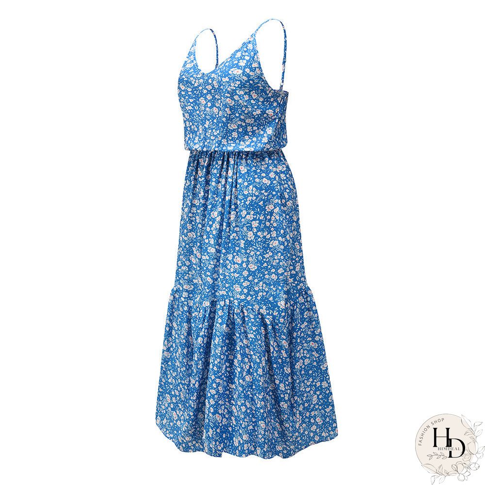 Spaghetti Strap Mini Swing Dress