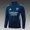 Joyfball 2025/2026 Arsenal Half-Pull Training Suit Royal Blue Football Shirt 1:1 Thai Quality