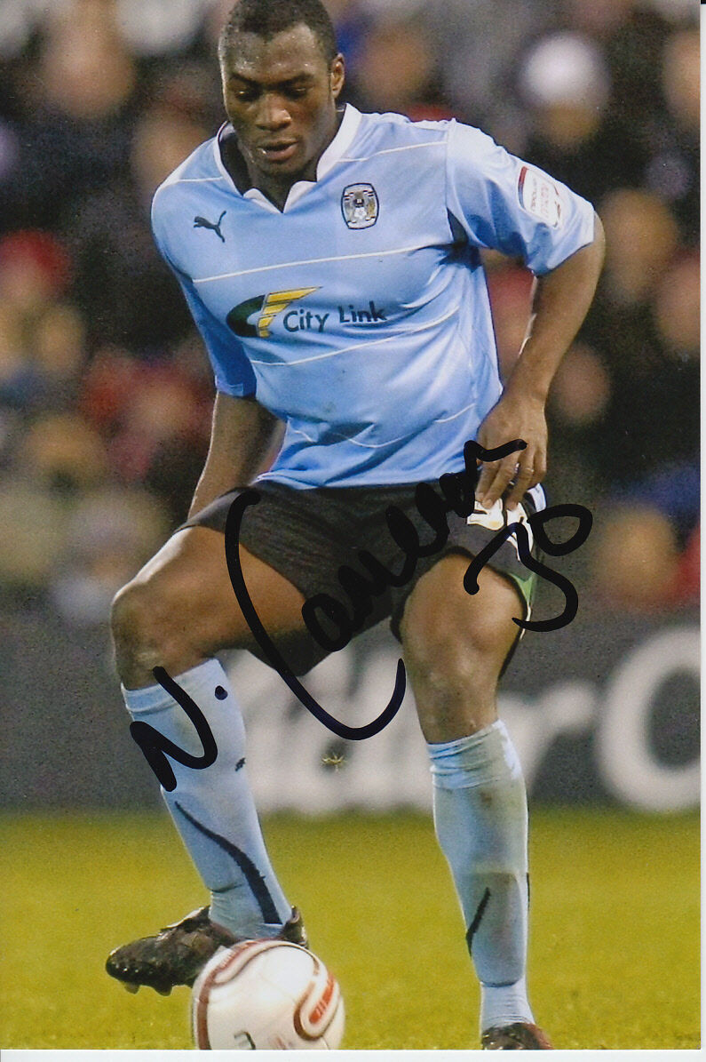 COVENTRY CITY HAND SIGNED NATHAN CAMERON 6X4 Photo Poster painting 4.