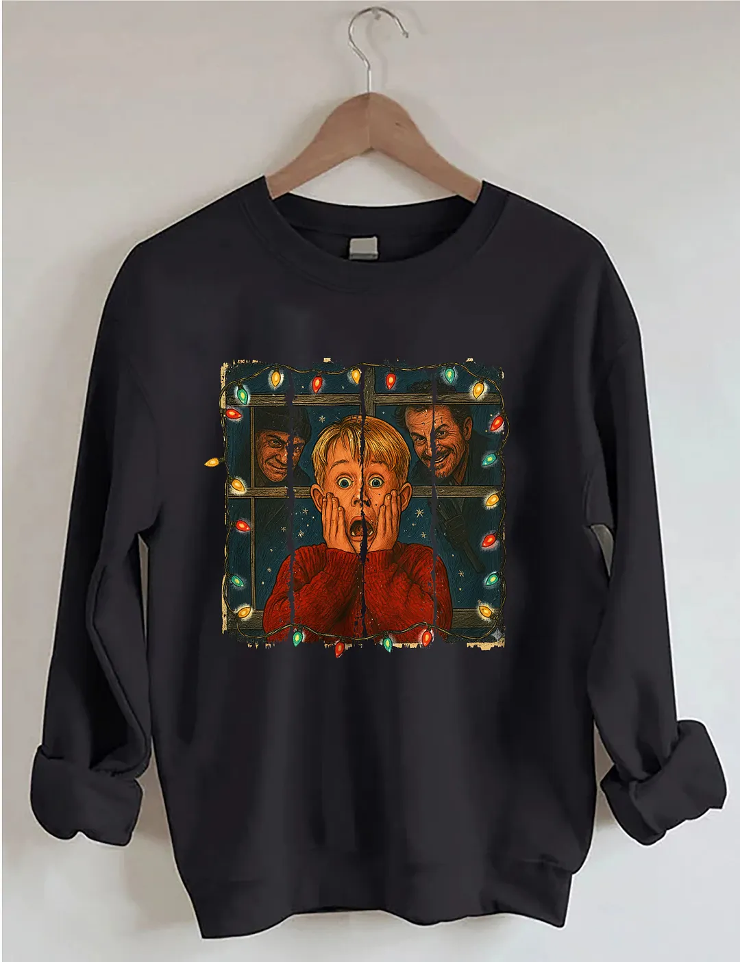 Retro Christmas Characters Sweatshirt