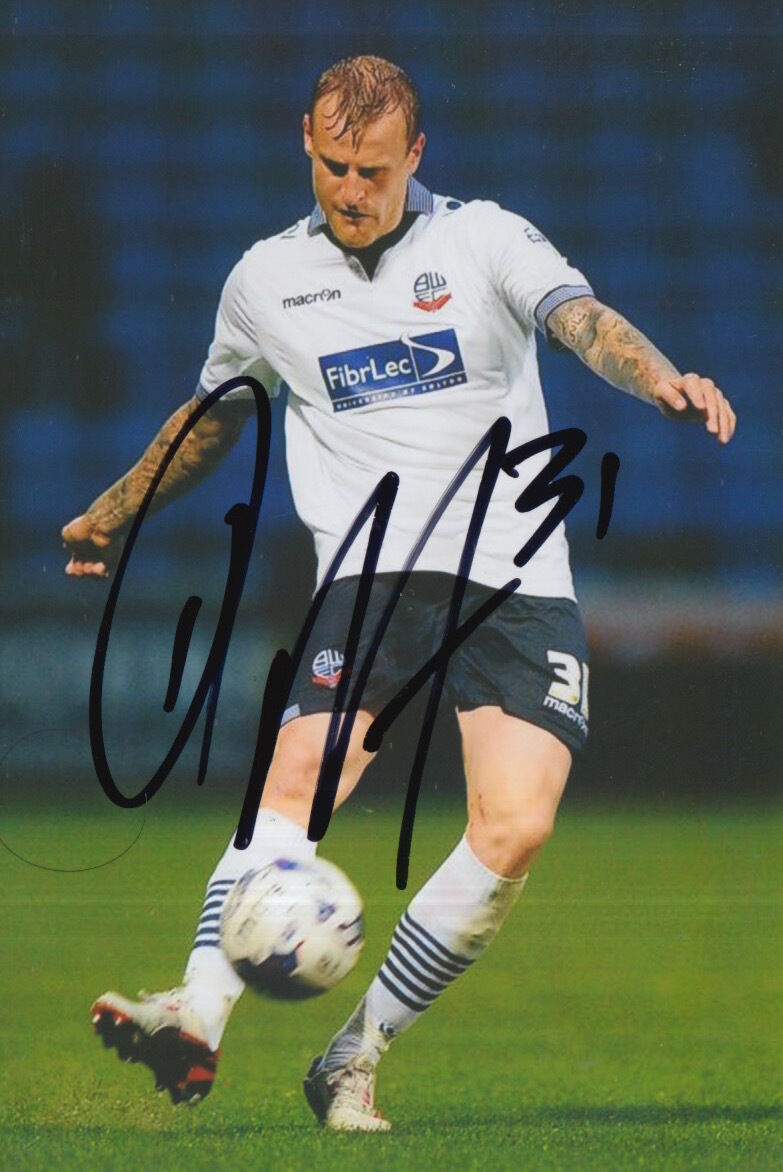 BOLTON WANDERERS HAND SIGNED DAVID WHEATER 6X4 Photo Poster painting 1.