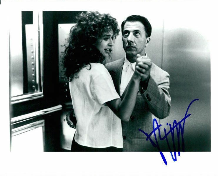 Dustin Hoffman (Rainman) in-person signed 8x10 Photo Poster painting COA