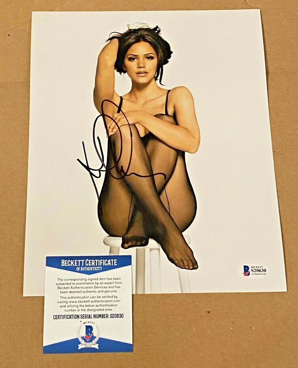 KATHARINE MCPHEE SIGNED 8X10 Photo Poster painting BECKETT CERTIFIED #3