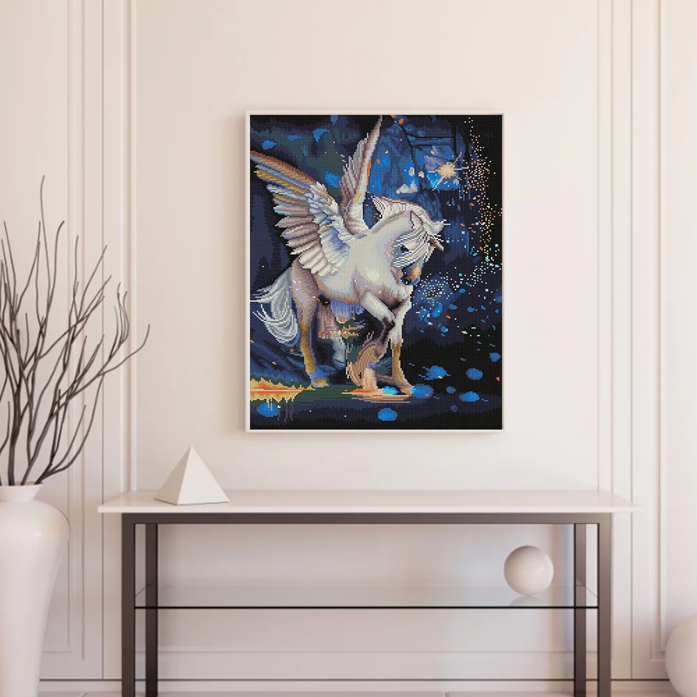 DIY Stamped Cross Stitch 11CT Full Embroidery 40*50cm - Pegasus