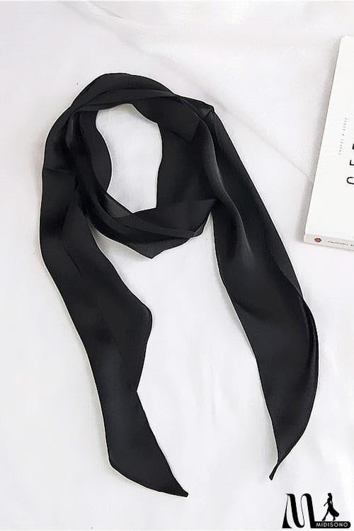MidiSono - Solid Ribbon Scarf
