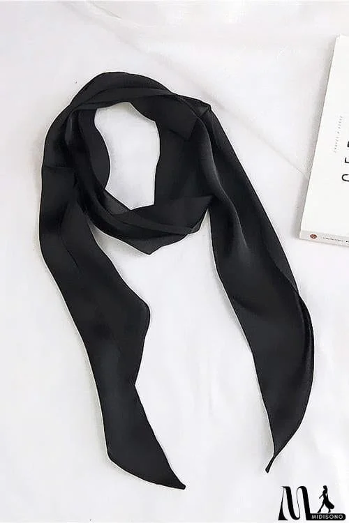 MidiSono - Solid Ribbon Scarf