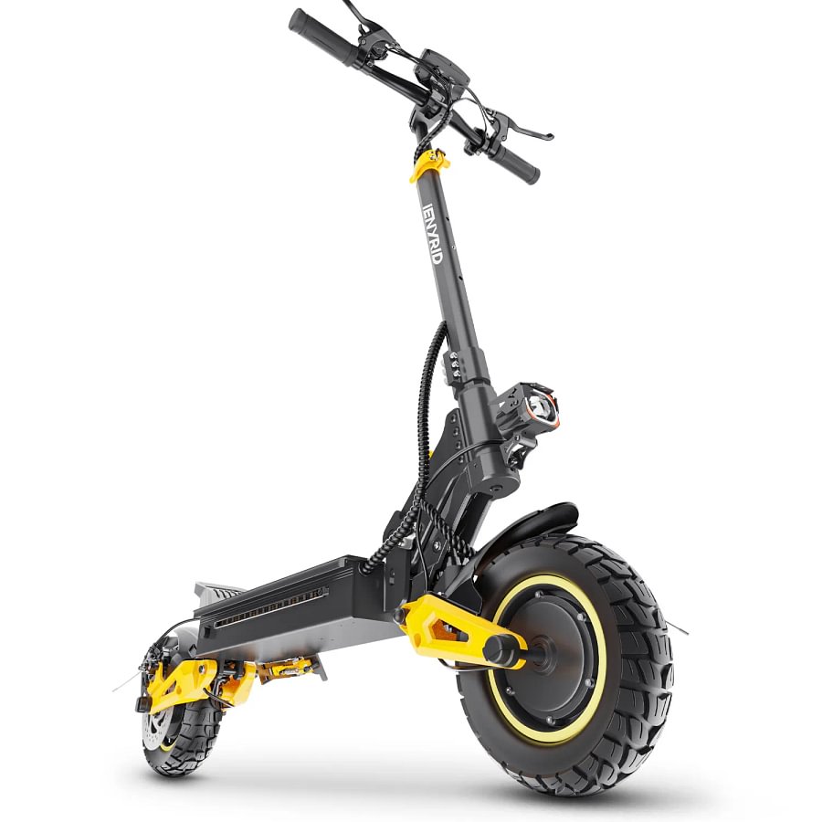 Trottinette électrique tout-terrain à double moteur iENYRID ES1 pour adultes : deux moteurs 1200 W, batterie 48 V 20,8 Ah 10 pouces - iENYRID