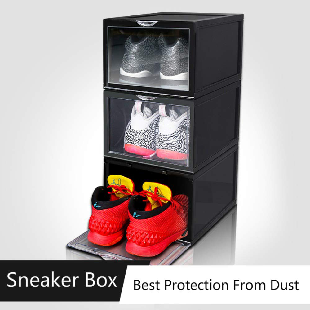 Last Day Promotion - Drawer Type Shoe Box-Stacking Storage Box Shoes C