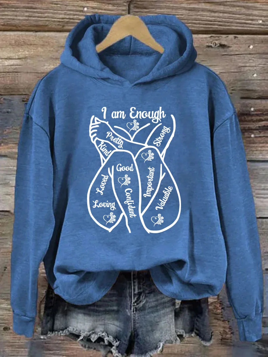 I AM Enough Hoodie