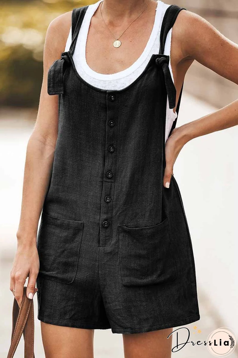 Cotton Pocket Jumpsuit(3 colors)