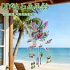 DIY Diamond Painting Double Sided 3D Wind Chime Pendant Hanging Kit