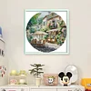 Coffee House-11CT Stamped Cross Stitch 37*37cm/14.57*14.57in tapestrymarket