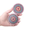 DIY Diamond Painting Mandala Pattern Portable Pocket Mirror Kit