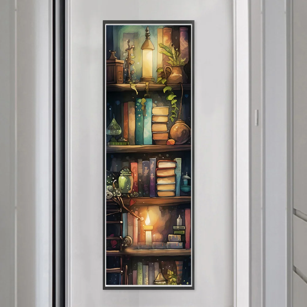 11CT Full Stamped Cross Stitch - Book(Canvas|30*80CM)