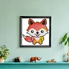 Fox-14CT Stamped Cross Stitch Kit(14*15cm)