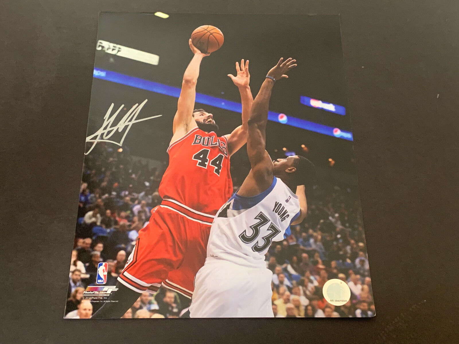 Nikola Miroti? Chicago Bulls Autographed Signed 11x14