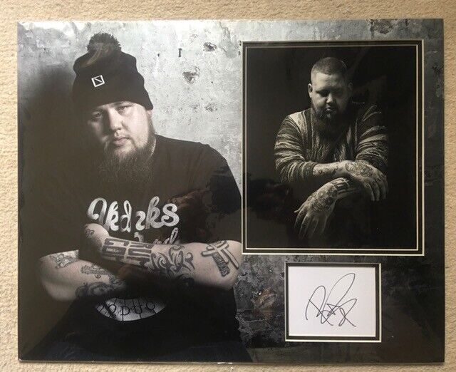 RAG 'N' BONE MAN SIGNED Photo Poster painting MOUNT UACC REG 242