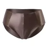 New Men's Shiny Elastic Breathable Briefs