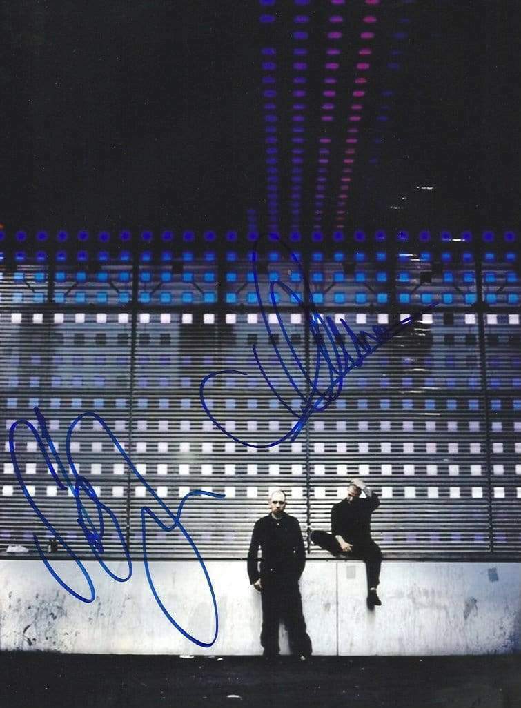 De/Vision TOP SYNTHPOP autographs, In-Person signed Photo Poster painting