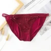 Dark-colored European and American style seamless ice silk underwear