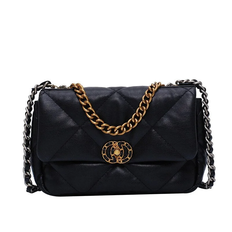 Lingge Chain Small Bag Female 2021 Spring And Summer New Shoulder Bag Fashion Korean Tassel Crossbody Messenger Bags bolsas Sac