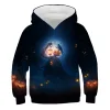 Kids Boys Girls Halloween 3D Printed Casual Face Pumpkins Hoodies