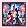 Mickey Minnie Disney-11CT Stamped Cross Stitch 45*45cm