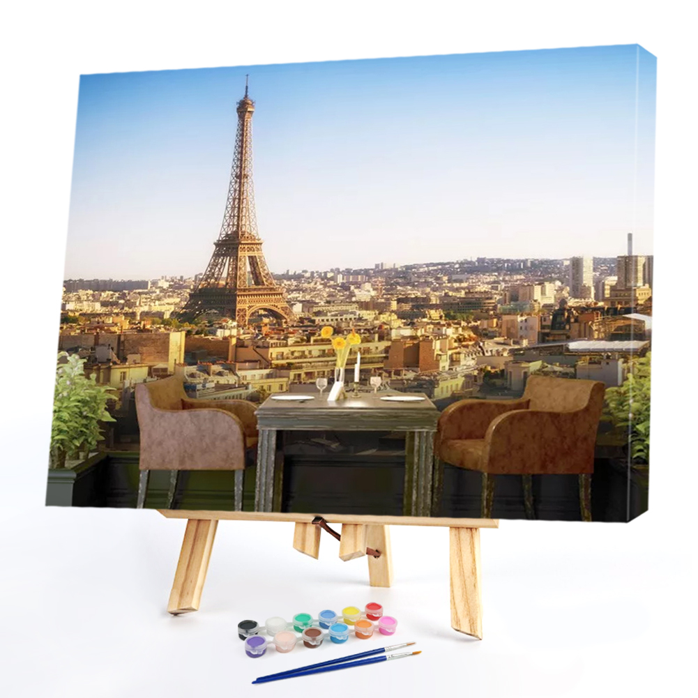 

40x50cm - Paint By Numbers Tower, 501 Original