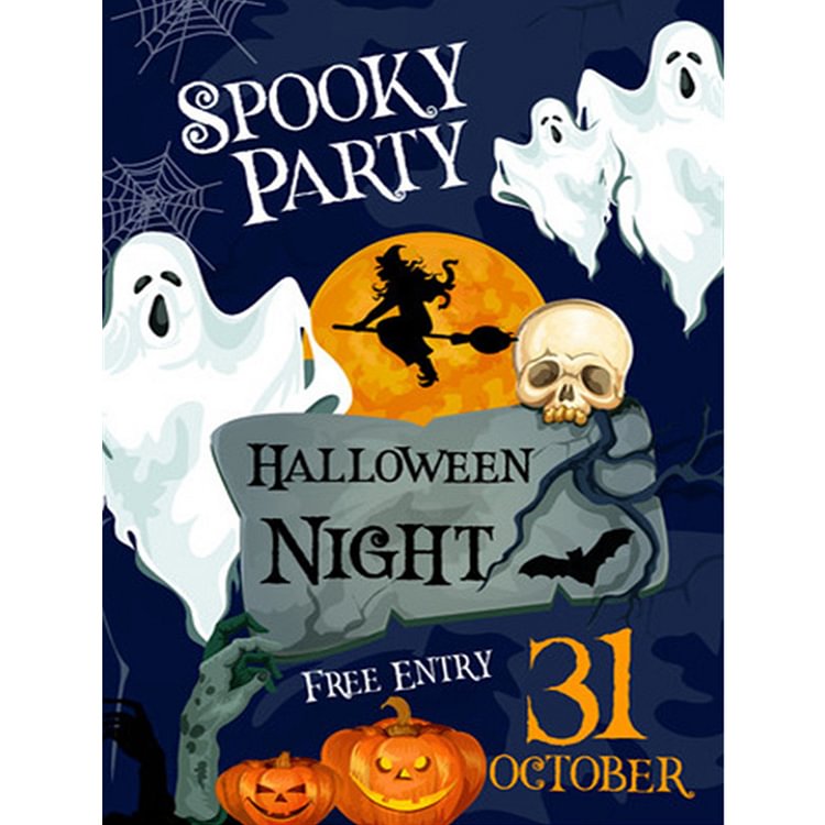 Halloween - Paint By Numbers - 40*50CM