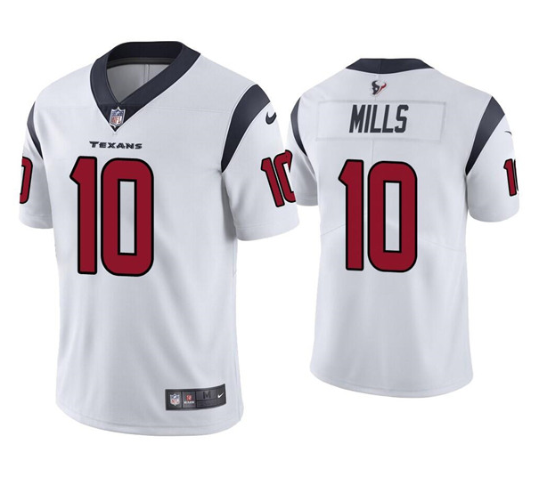 Men's Houston Texans #10 Davis Mills Vapor Untouchable Limited Stitched Jersey