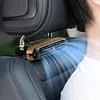 USB Car Fan for Backseat 3 Speeds Portable Car Seat Headrest Fan (Wood Grain)