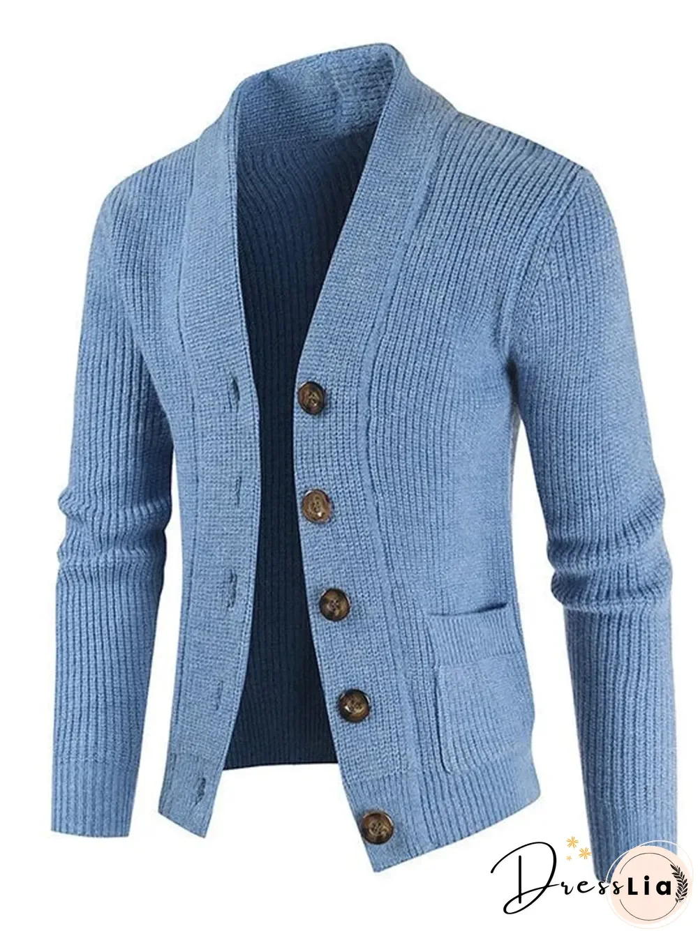 Casual Long Sleeve Slim Fit Men's Sweater