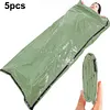 2 Pack Emergency Sleeping Bag Waterproof Survival Sleeping Bag Thermal Bivy Sack