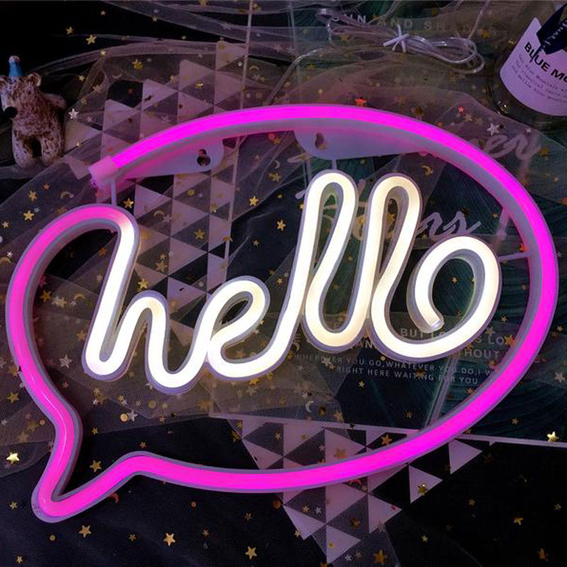 

Hello - Led Neon Light Sign, 501 Original
