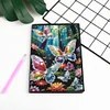 50 Pages DIY Butterfly A5 Special Shaped Diamond Painting Notebook