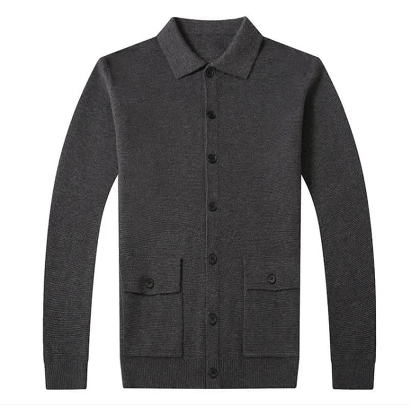 Dark Academia Hot Style Men's Long Sleeved Business Casual Jacket DK054
