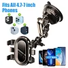 Universal 360&deg; Car Phone Holder Video Recording Rotating Arm Suction Cup Car Phone Holder Vlog Selfie