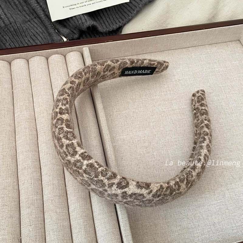 Elegant Retro Solid Color Cloth Hair Band