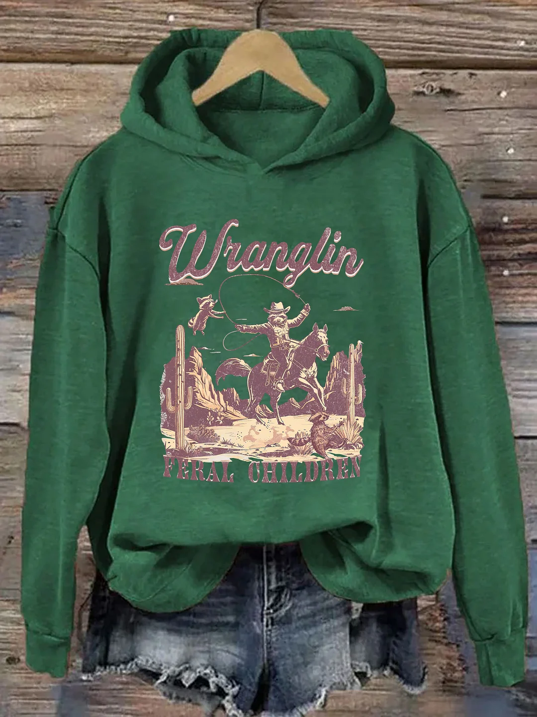 Wranglin Feral Kids Hoodie