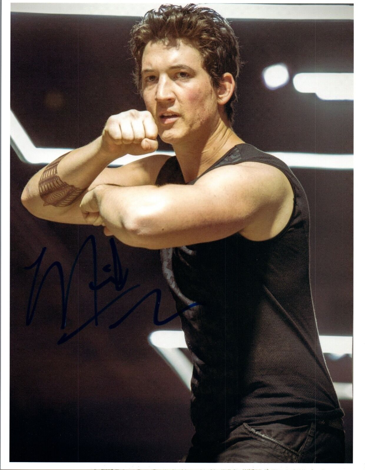 Miles Teller Signed Autograph 8x10 Photo Poster painting Whiplash War Dogs Fantastic Four COA VD