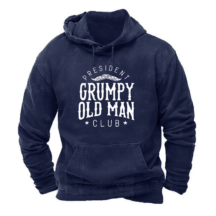 President Grumpy Old Man Club Hoodie