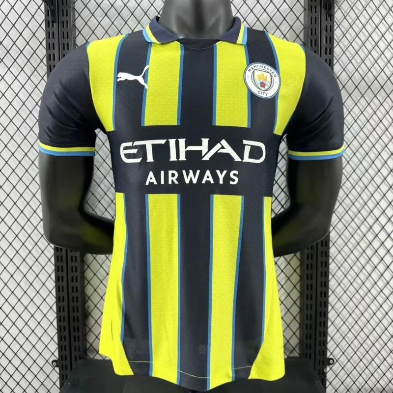 24/25 Player Manchester City Soccer Jersey Away