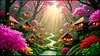 Luxury AB Velvet Diamond Painting Kit - Landscape