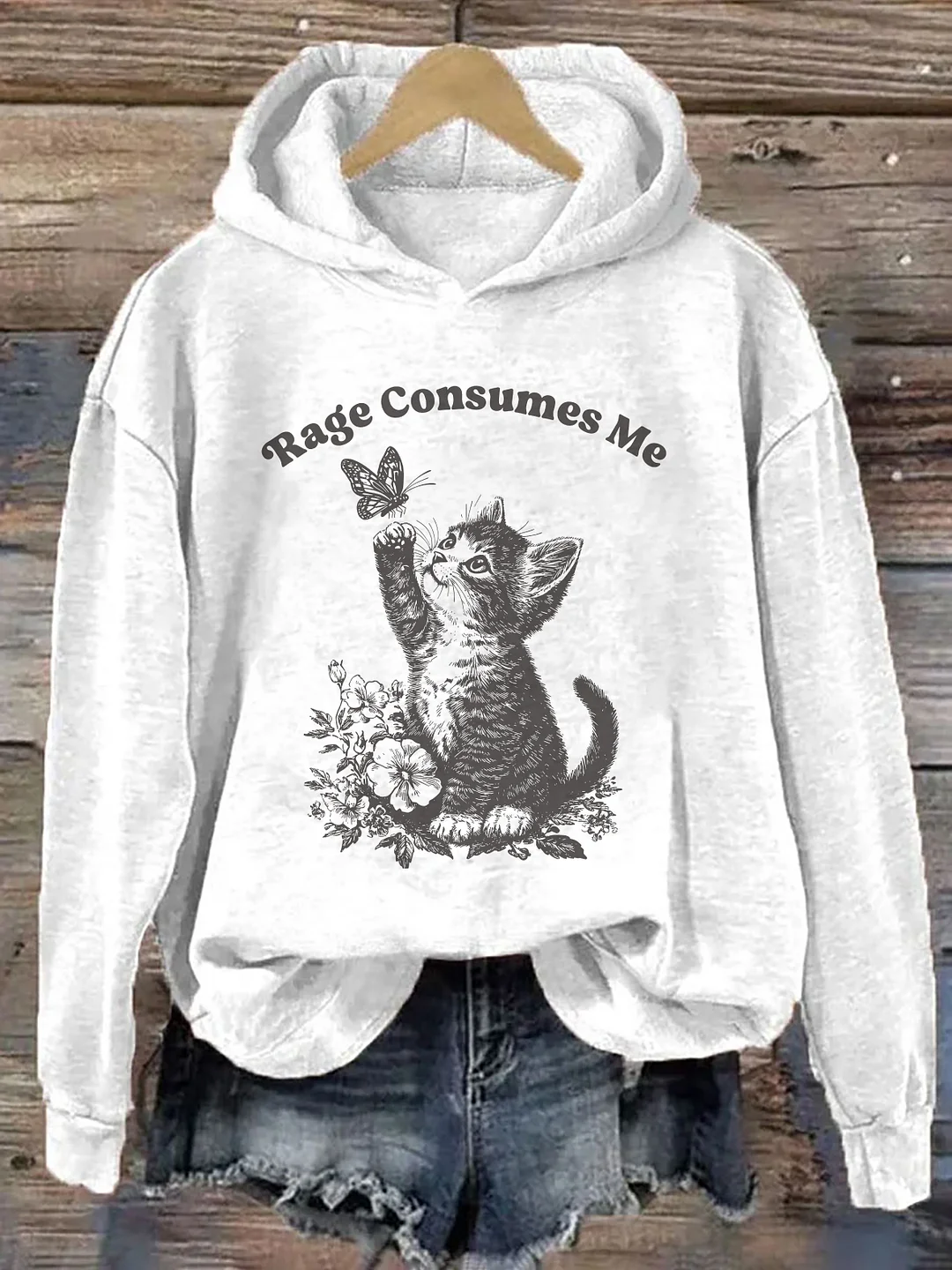 Rage Consumes Me Hoodie