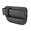 Car Seat  Organizer Leather Side Storage Box Car Seat Side Drink Phone Holder