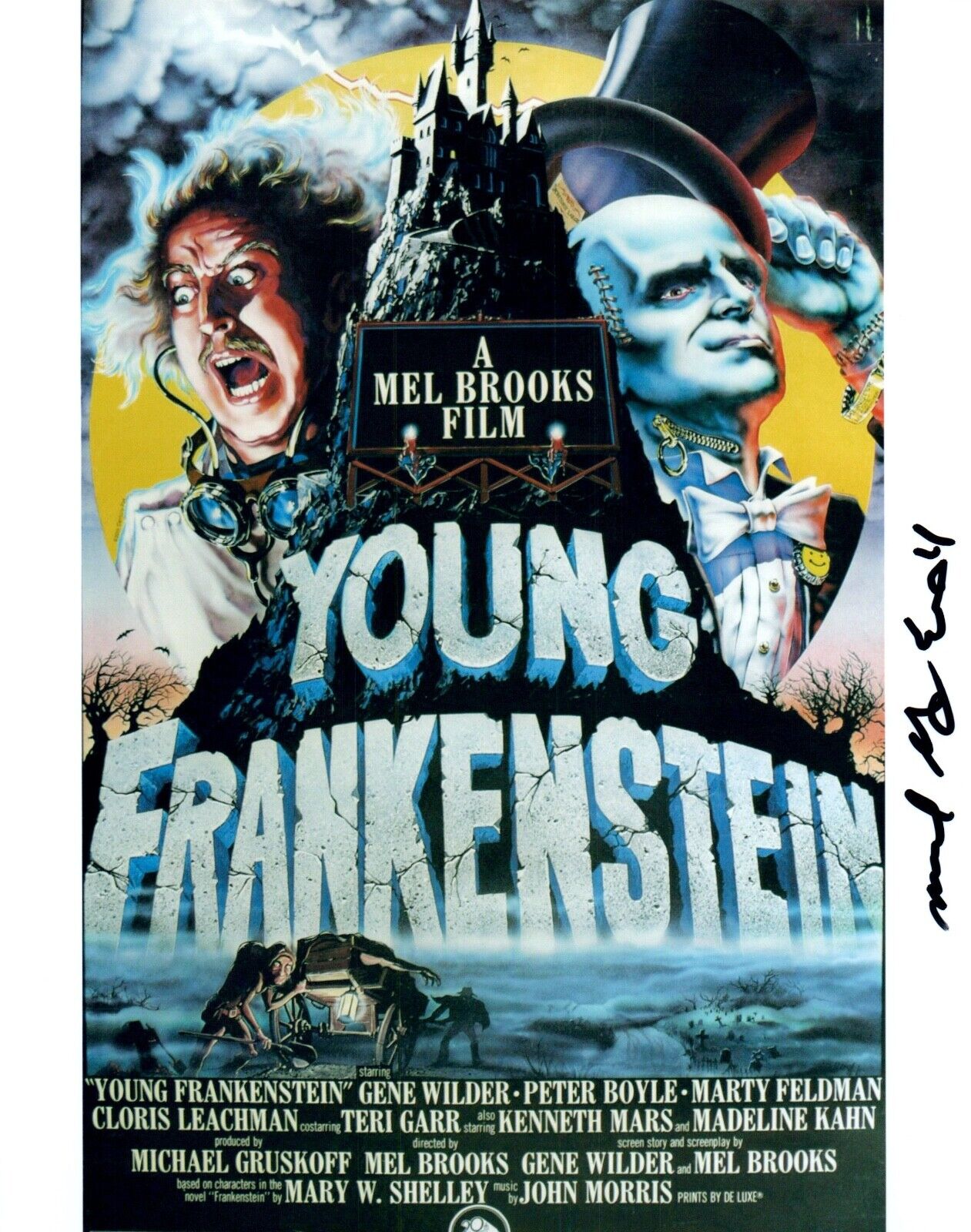 Michael Gruskoff Signed Autographed 8x10 Photo Poster painting Young Frankenstein Producer COA