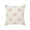 Linen Floral Embroidery Home Living Creative Cushion Pillow Cover