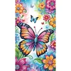 (US Only)Butterfly - Diamond Painting - Partial Special Shaped Drill (Canvas|40*70cm)