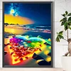 (40*60cm)Seaside - Full Round Drill Diamond Painting