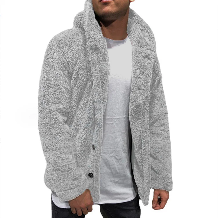 [Best Gift For Him] Men's Hooded Double-Sided Fleece Jacket